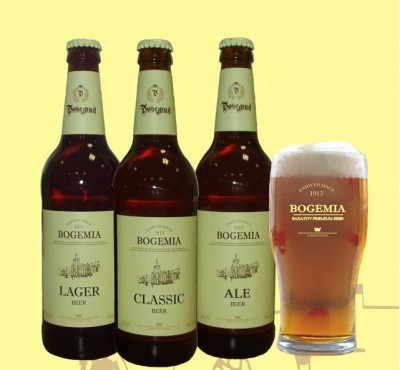Beer Chernigov, Lvov, Karpatsky, Bohemia, the First Private Brewery, a Slavutich, Lidsky, juice and nectars of TM Biola