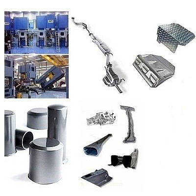 Distribution of hydraulic presses, press robots, production lines, and press tools.