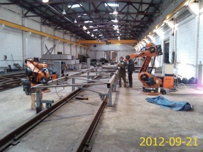 AAT Robots Industrial. Robots for welding.