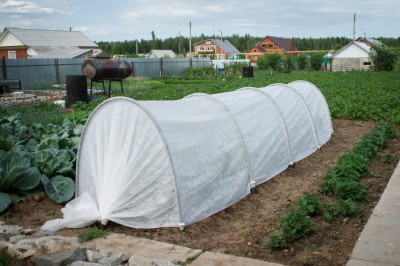 The company creates greenhouses and molds for garden paths.