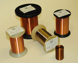 The production of enamelled wire
