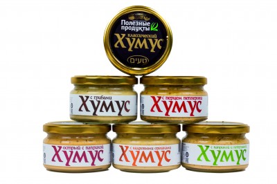 Production and sale of nutrition products: caviar, seaweed and sauce chickpea -hummus.
