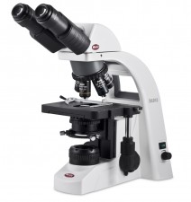 Motic - optical medical microskope with digital cameras. Binokular and Trinokula models