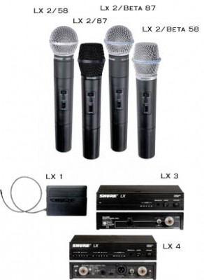 Микрофон SHURE LX88-III радиосистема (беспроводных) микрофона SHURE SM58 .кейс.ОРИГИНАЛ