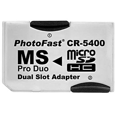 Адаптер PhotoFast карт памяти microSD в MS Pro Duo