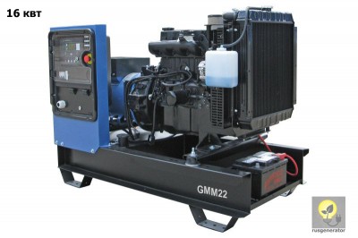 Дизельный генератор 15 кВт GMGEN GMM22 (Дизельная электростанция 15 квт GMGEN GMM 22)