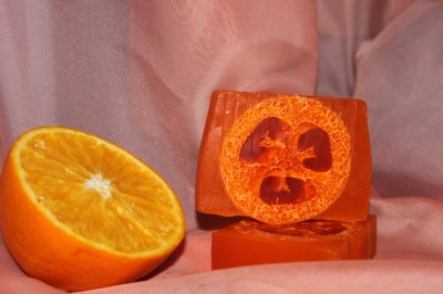 Мыло ручной работы "Апельсиновый фреш"