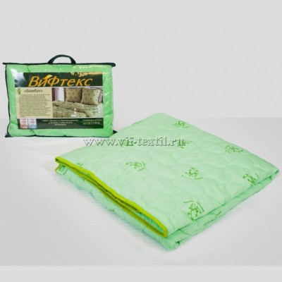 Одеяло бамбук 1.5сп, 150 г/м2, полиэстер