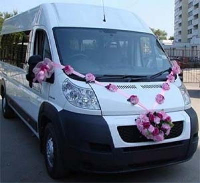 Transport company "Allegro" - offers to rent a minibuses for a wedding in Moscow, Moscow region or in Russia.